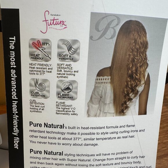 Diana Bohemian Wig – Egyptian 30” Straight Heat-Friendly Synthetic Wig - Picture 6 of 6